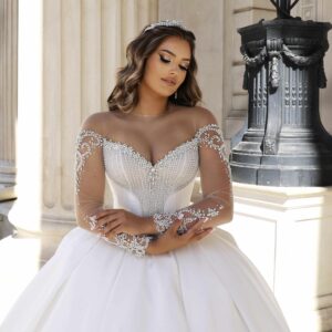 Rochie mireasa printesa Guadalajara 4 scaled 1