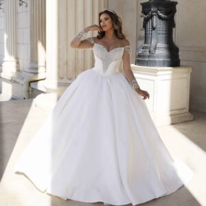 Rochie mireasa printesa Guadalajara 6 scaled 1