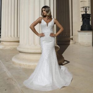 Rochie mireasa sirena 2 in 1 Garibaldi 2 scaled 1