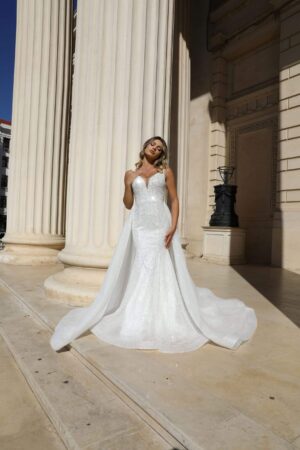 Rochie mireasa sirena 2 in 1 Garibaldi 6 scaled 1