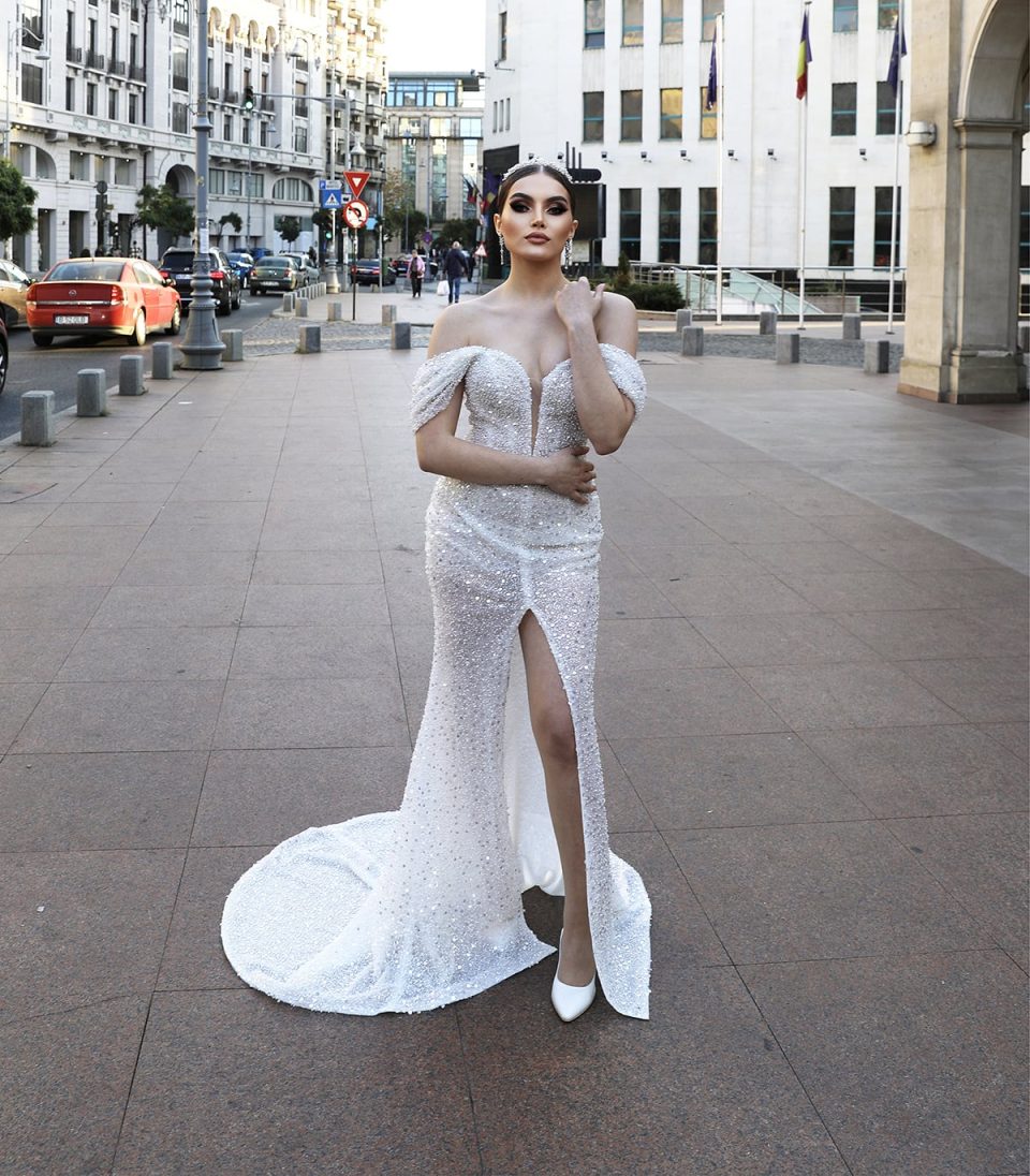 Mermaid Wedding Dress Eiffel