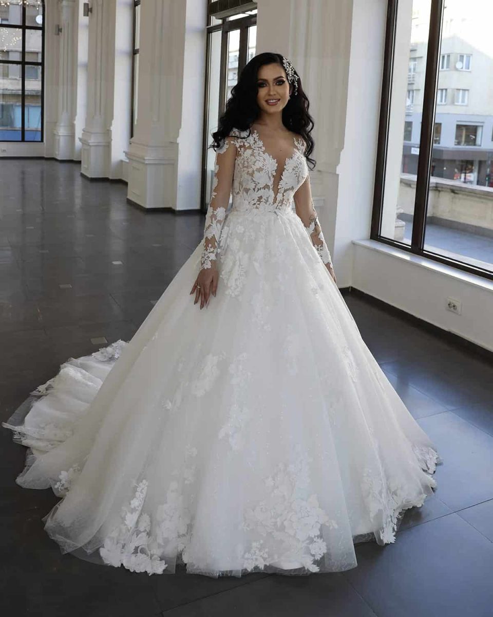 Wedding Dress A-line Kaori