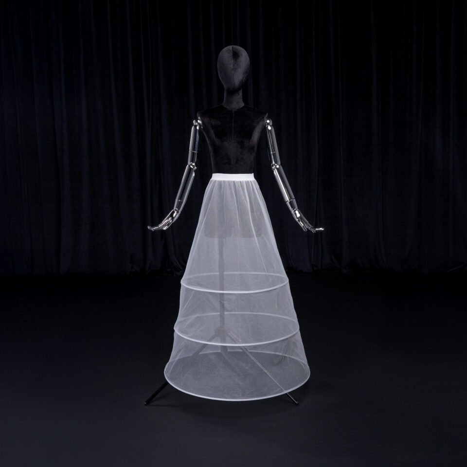 Wedding Dress Crinoline 3 hoops