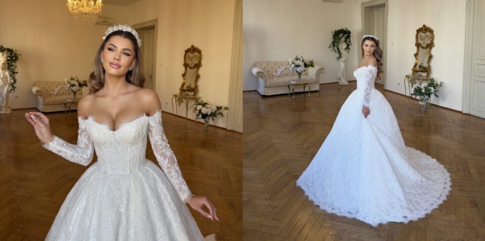 merida wedding dress