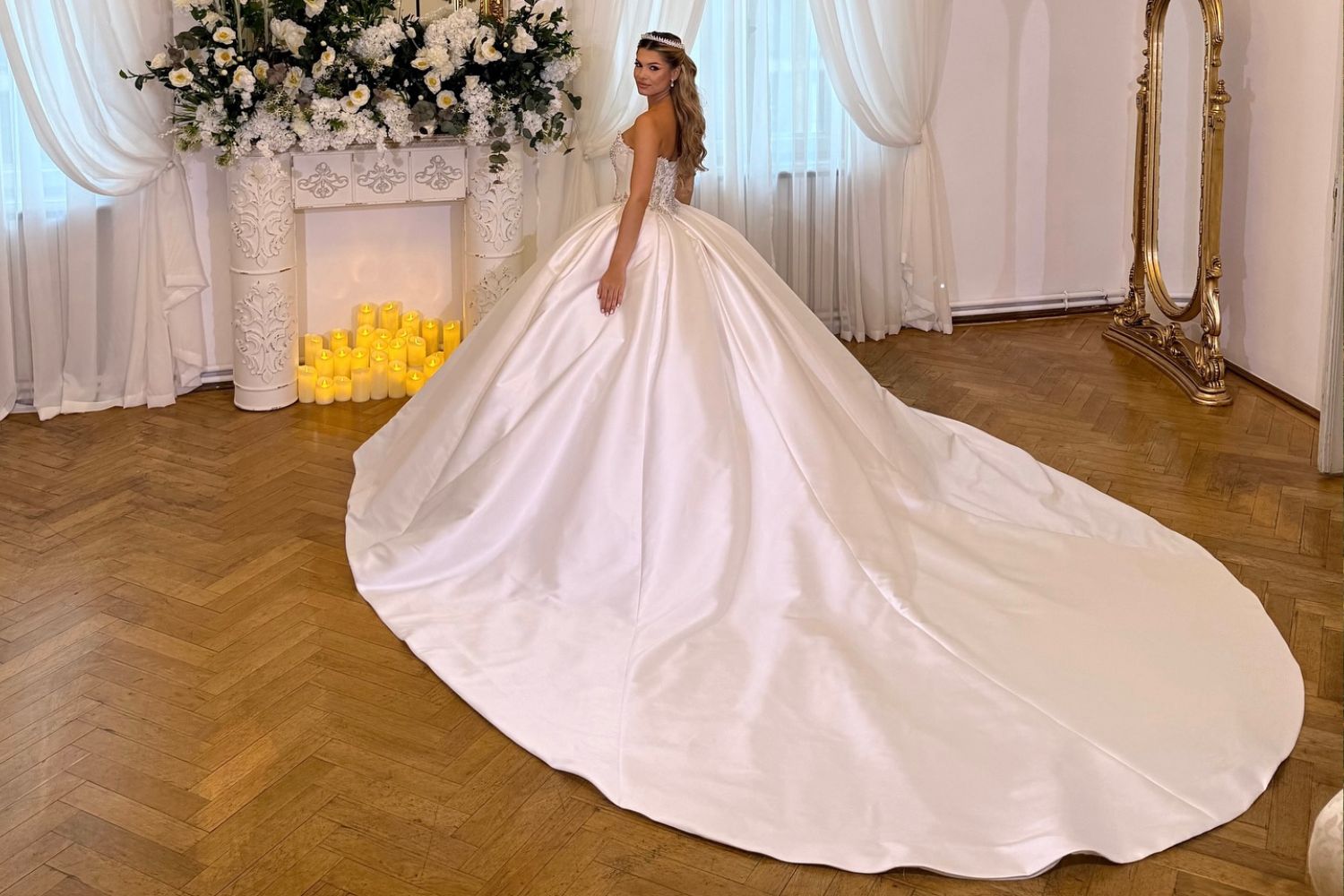 rochie de mireasa printesa