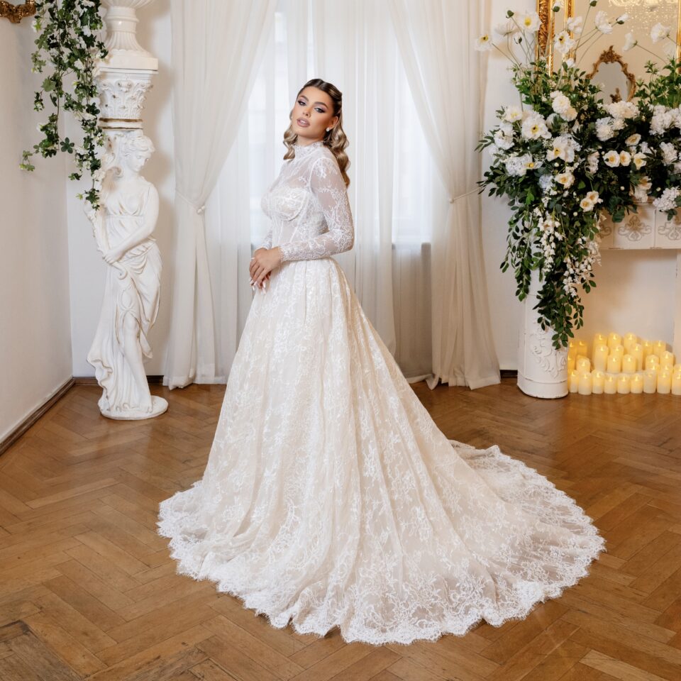 2-in-1 A-line Wedding Dress Peace