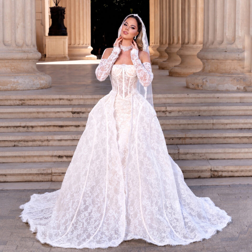 2-in-1 Wedding Dress Petal